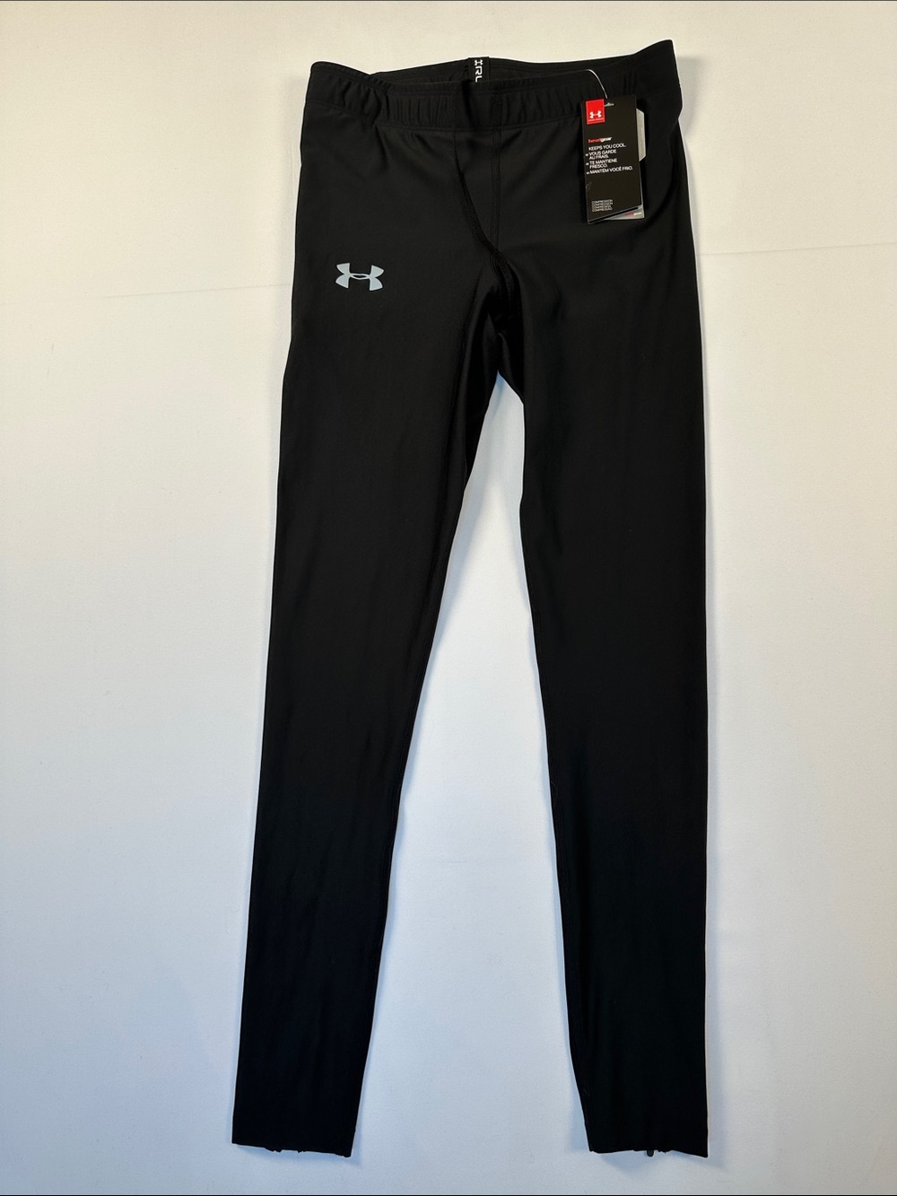 Under Armour Men’s Compression Running Tights Black Size M NWT